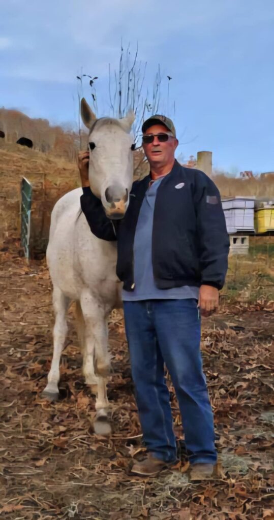richard with horse